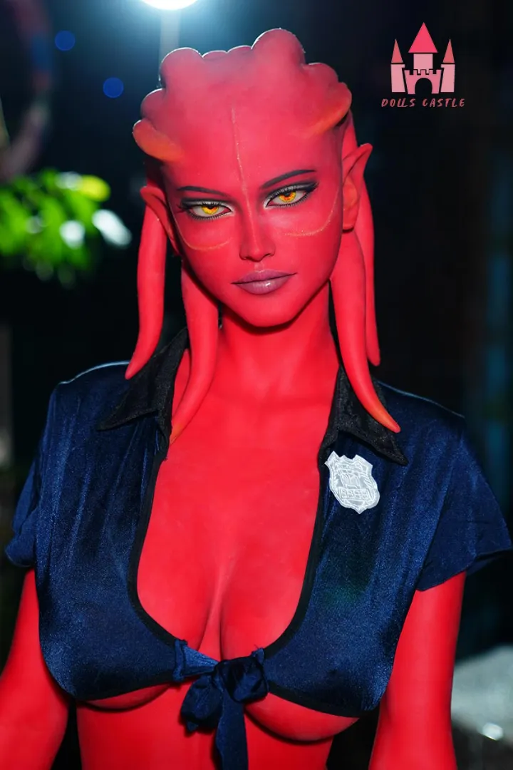 Grace 160cm Red Alien Fantasy TPE Sex Doll(EU Stock)
